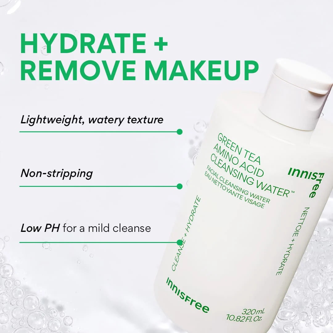 Green Tea Amino Acid Cleansing Water